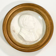 Load image into Gallery viewer, 1860 C. H. SPURGEON. Important Large Format Parian Medallion of a Young C. H. Spurgeon