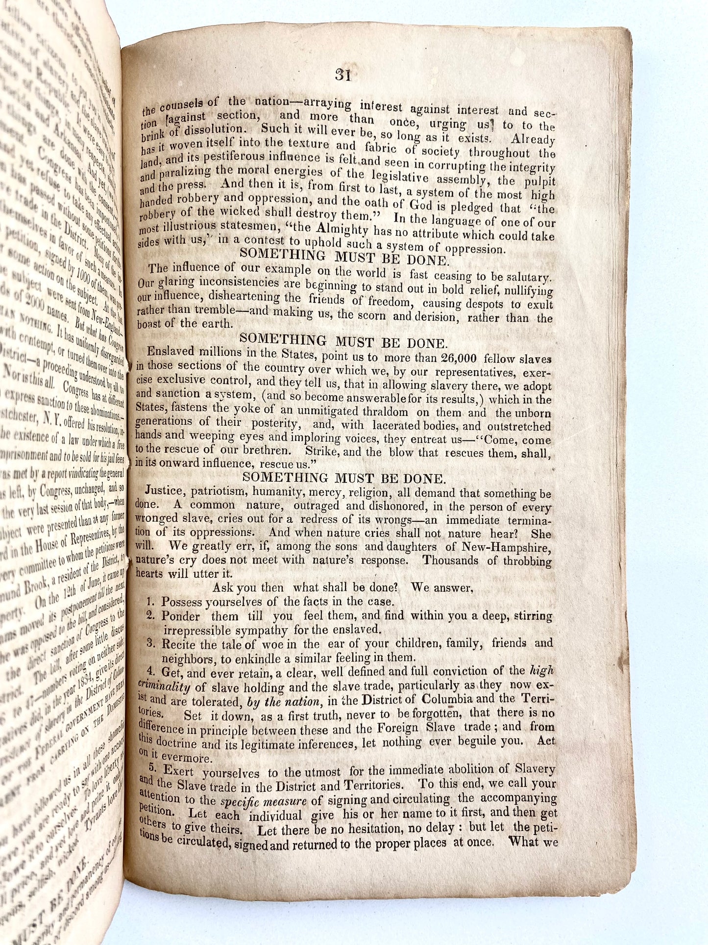 1834 SLAVERY & ABOLITION. Proceedings of the New Hampshire Anti-Slavery Convention. Scarce!