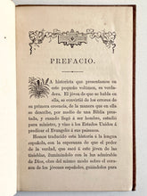 Load image into Gallery viewer, 1870 MARIA J. B. BROWNE. La Biblia Prestada. Scarce Early Spanish Tract Signed by Female Translator.