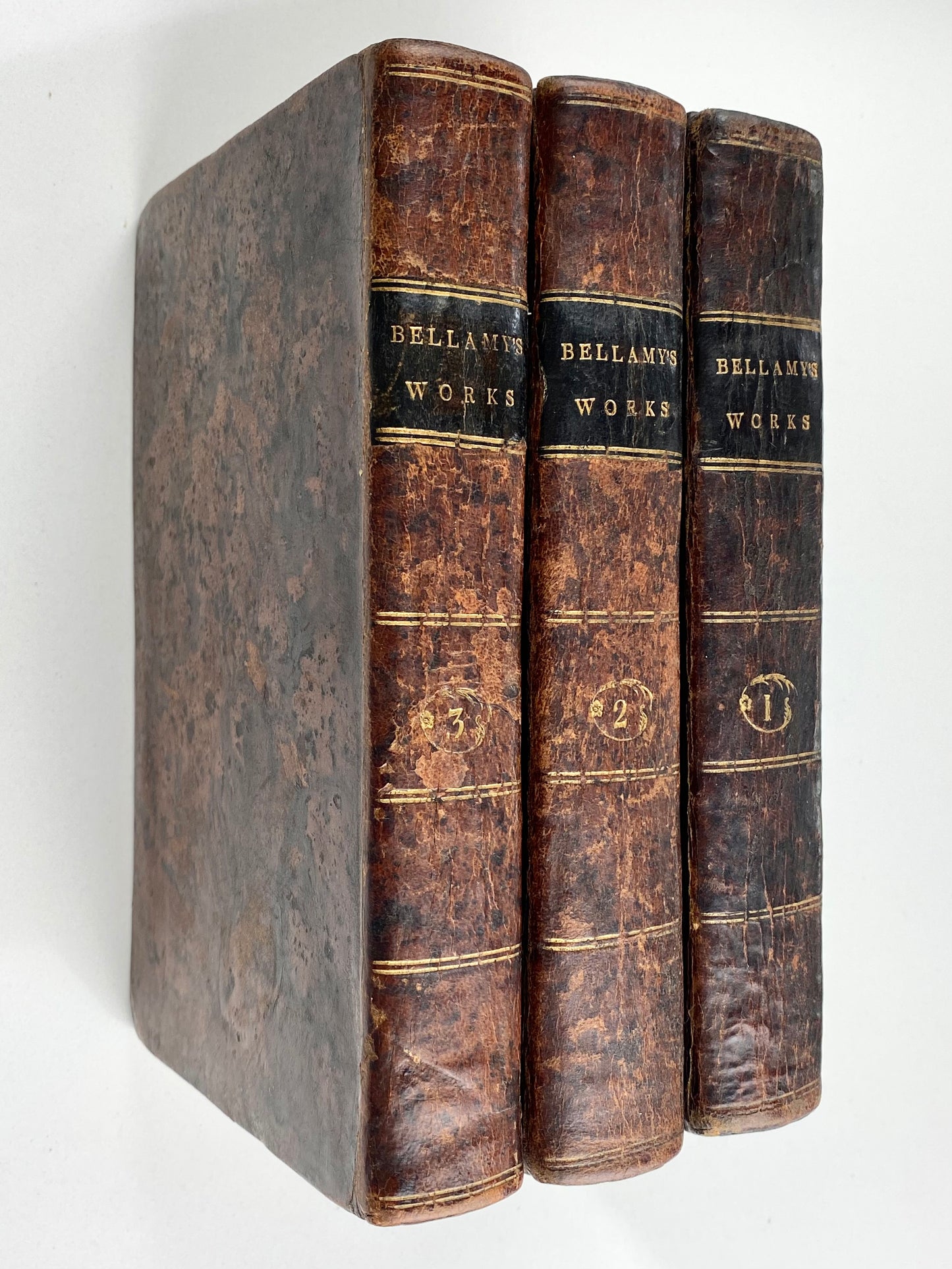 1811 JONATHAN EDWARDS / JOSEPH BELLAMY. The Works of Jonathan Edwards Most Important Theological Student.