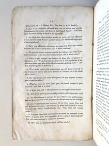 1838 ANTI-SLAVERY EXAMINER. Female Abolitionist, M. W. Chapman's Copy!