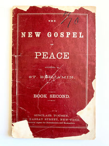 1863 CIVIL WAR. Satirical "New Book of the Bible" Mercilessly Mocks Southern Slaveholders