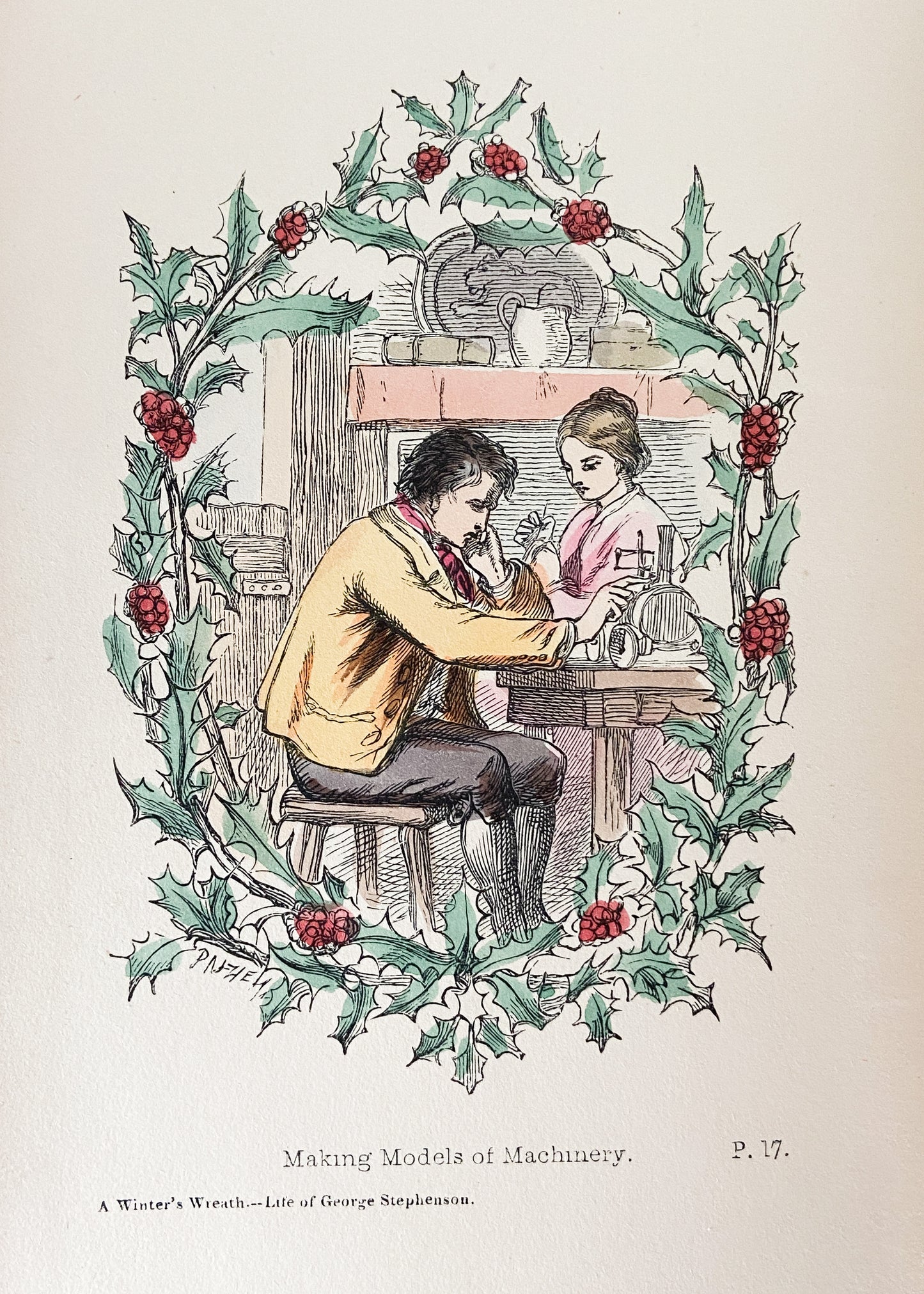 1861 STORY OF AN AFRICAN NEGRO. Winter's Wreath & Other Illustrative Tails. Christmas