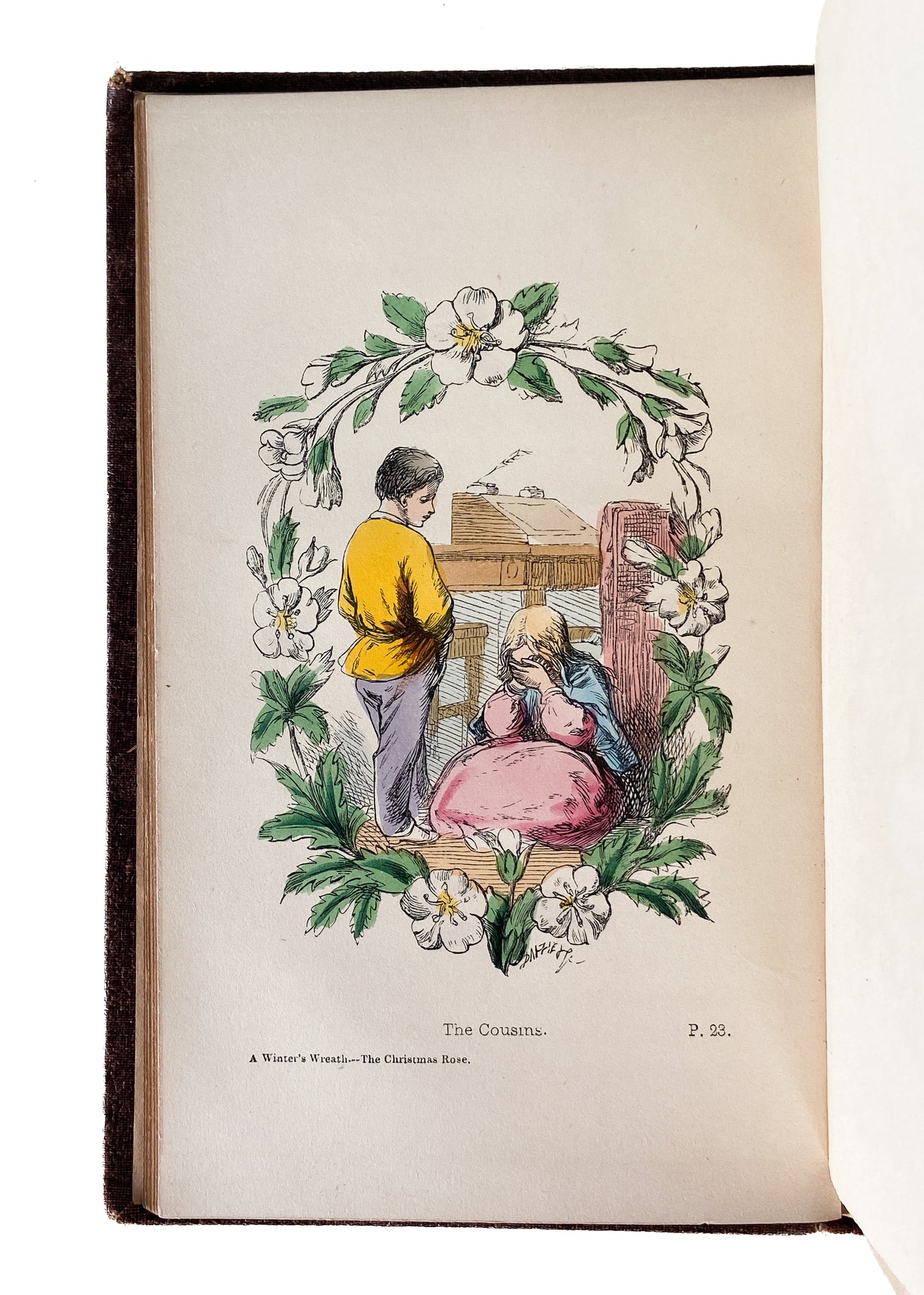 1861 STORY OF AN AFRICAN NEGRO. Winter's Wreath & Other Illustrative Tails. Christmas