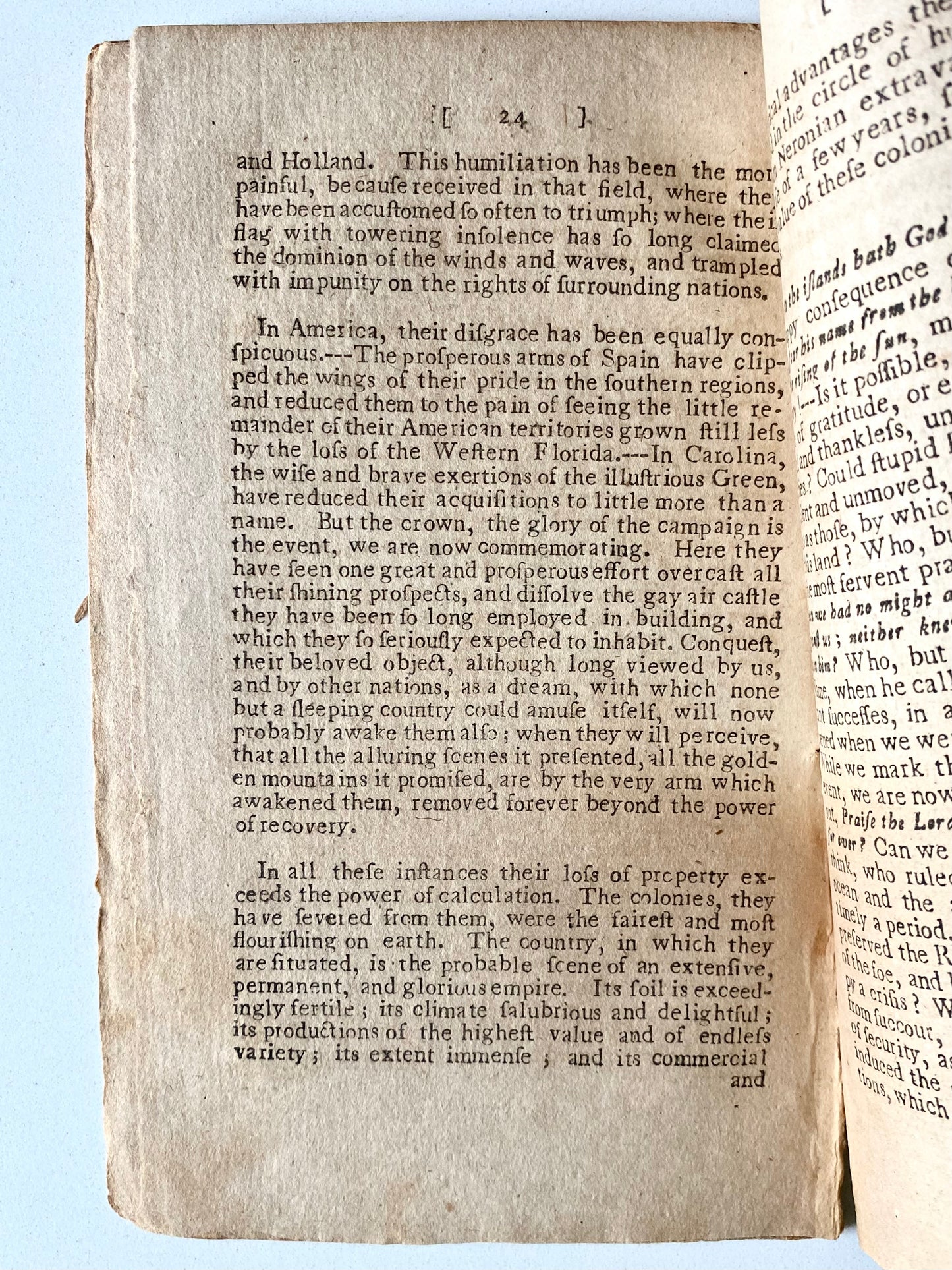 1781 TIMOTHY DWIGHT. Important Sermon on Separation of Church and State during American Revolution.