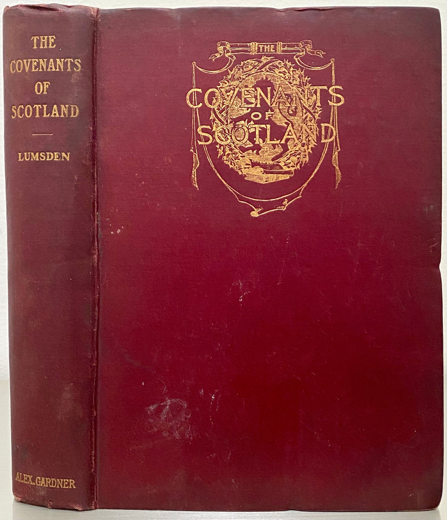 1914 JOHN LUMSDEN. The Covenants of Scotland - Martyrs of Covenanters, &c.