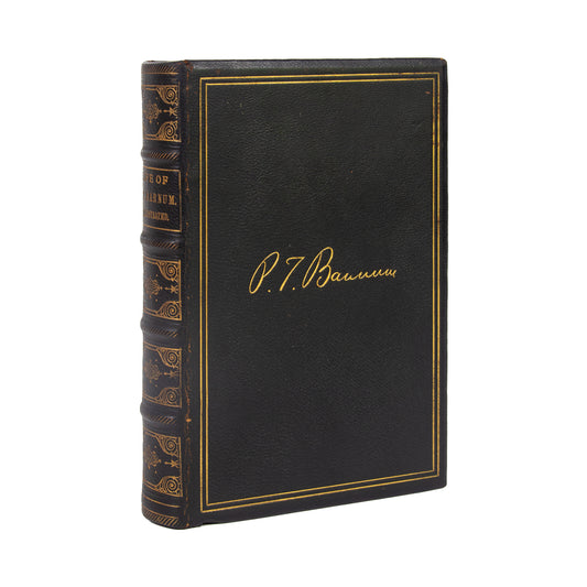 1889 P. T. BARNUM. Fine Binding First Editionof Sixty-Years' Recollections of P. T. Barnum.