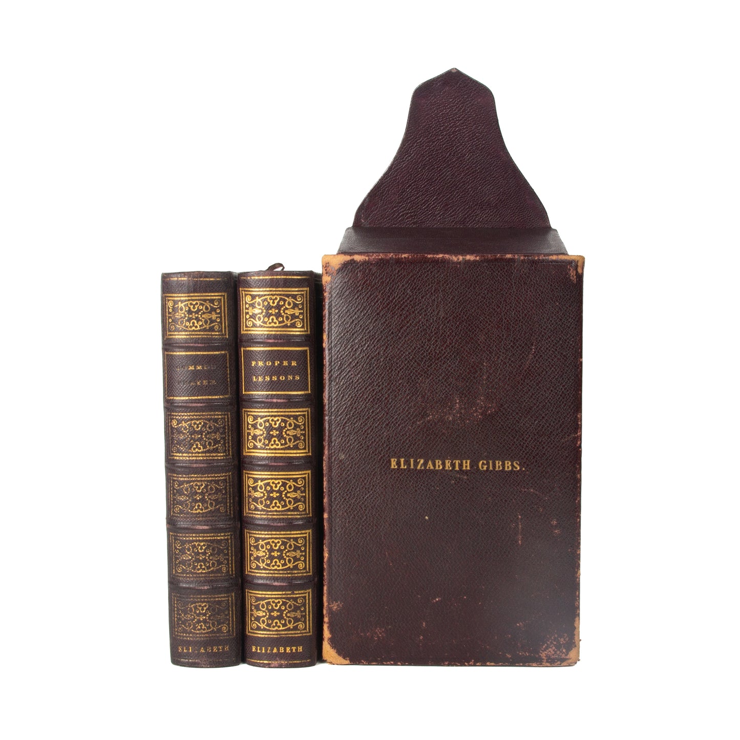 1835-1885 BIBLES & COMMON PRAYER. Assemblage of 7 Fine Victorian and Pre-Victorian Fine Presentations.