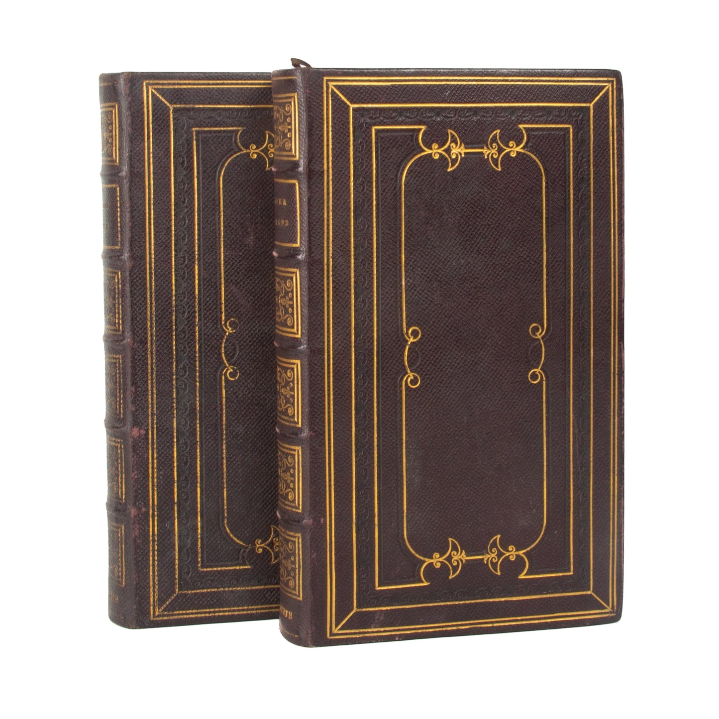 1835-1885 BIBLES & COMMON PRAYER. Assemblage of 7 Fine Victorian and Pre-Victorian Fine Presentations.