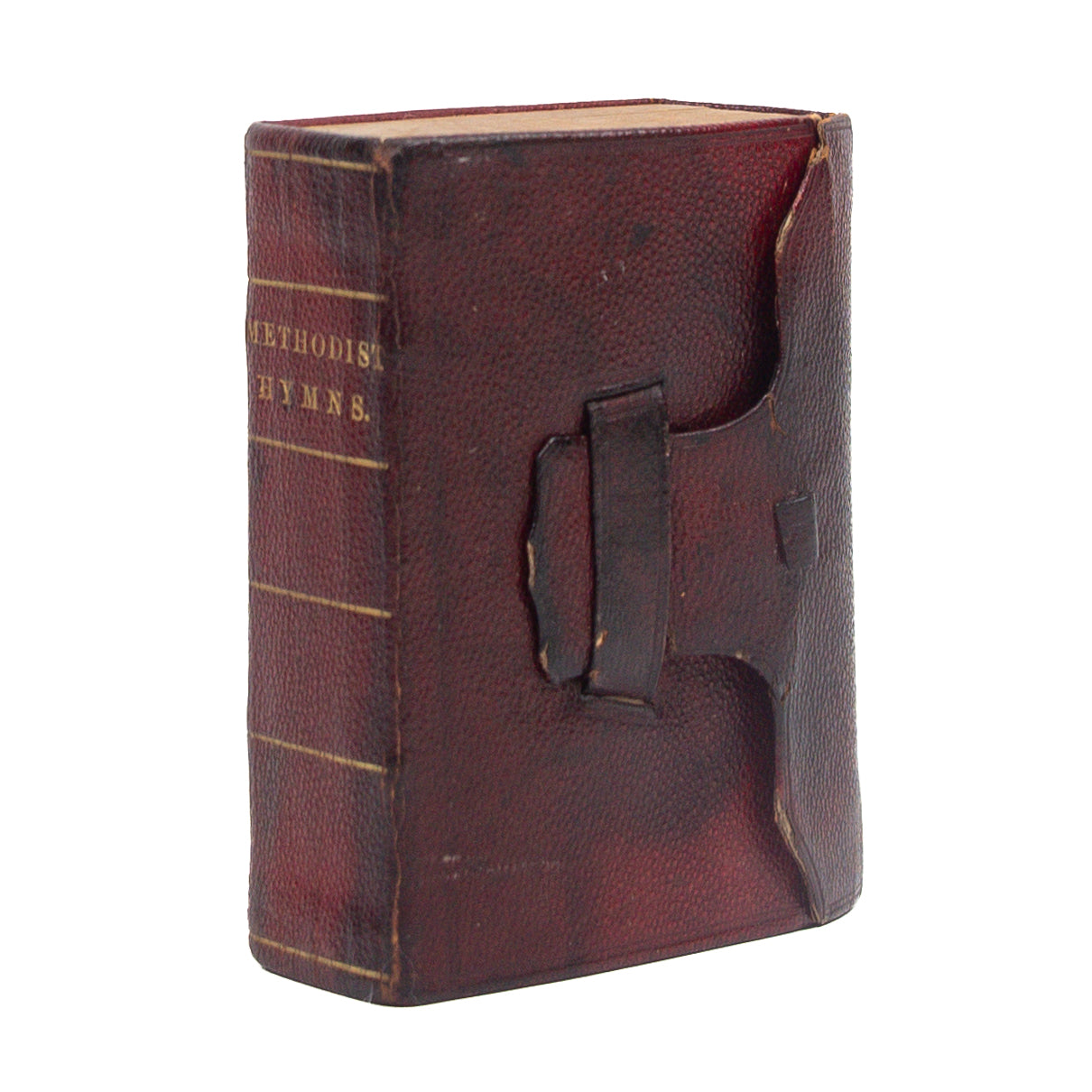 1851 METHODIST. Absolute Charmer Methodist Hymnal in Miniature Wallet-Style Binding.