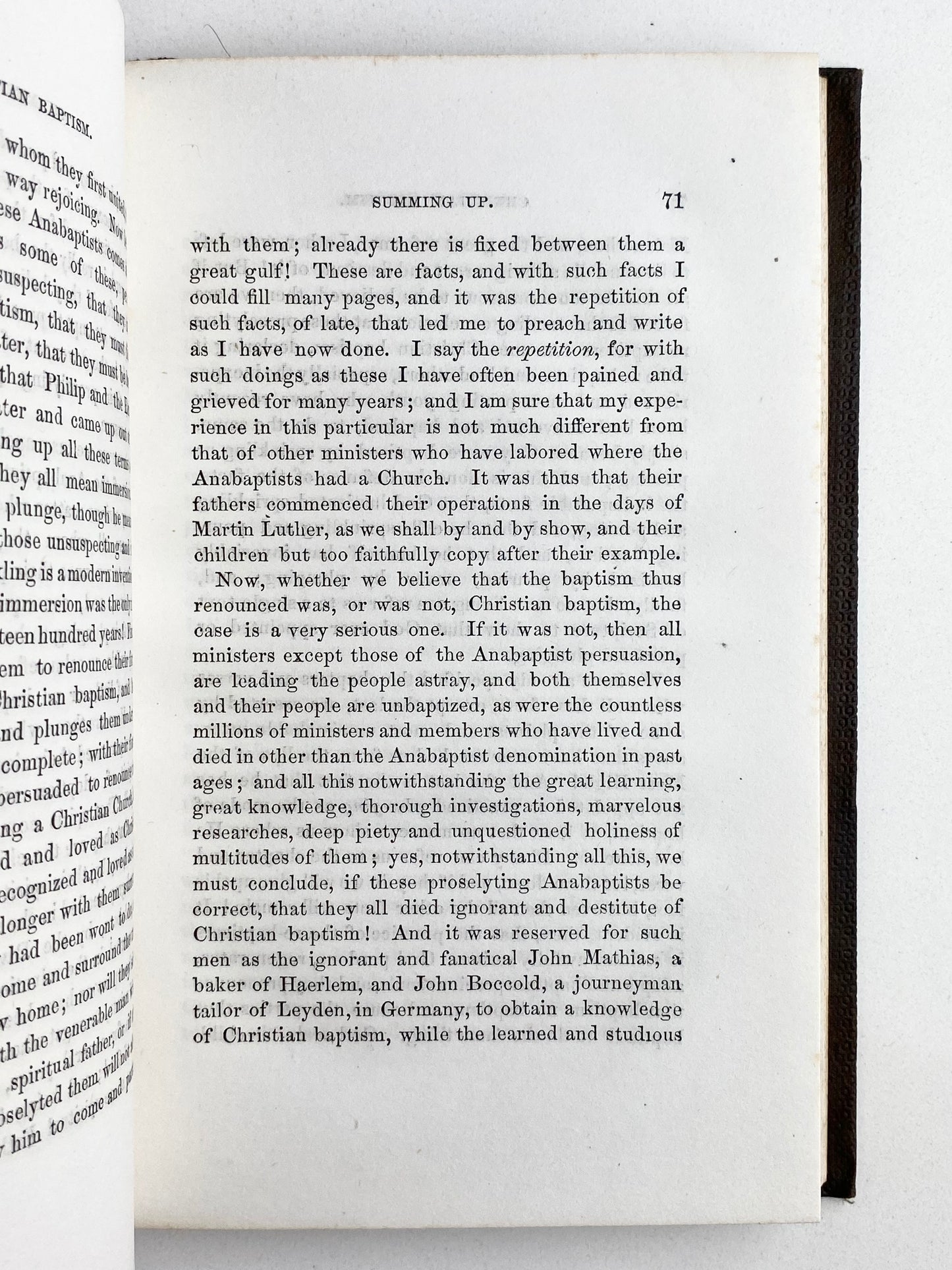 1865 JOHN LEVINGTON. Methodist Baptism Defended Against he Baptists & Unscriptural Novelties.