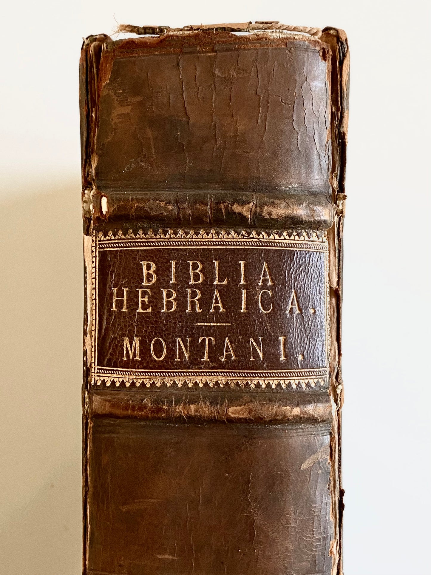 1572 CHRISTOPHER PLANTIN. Interlinear Old and New Testaments. The Greatest Biblical Printing of the Era.