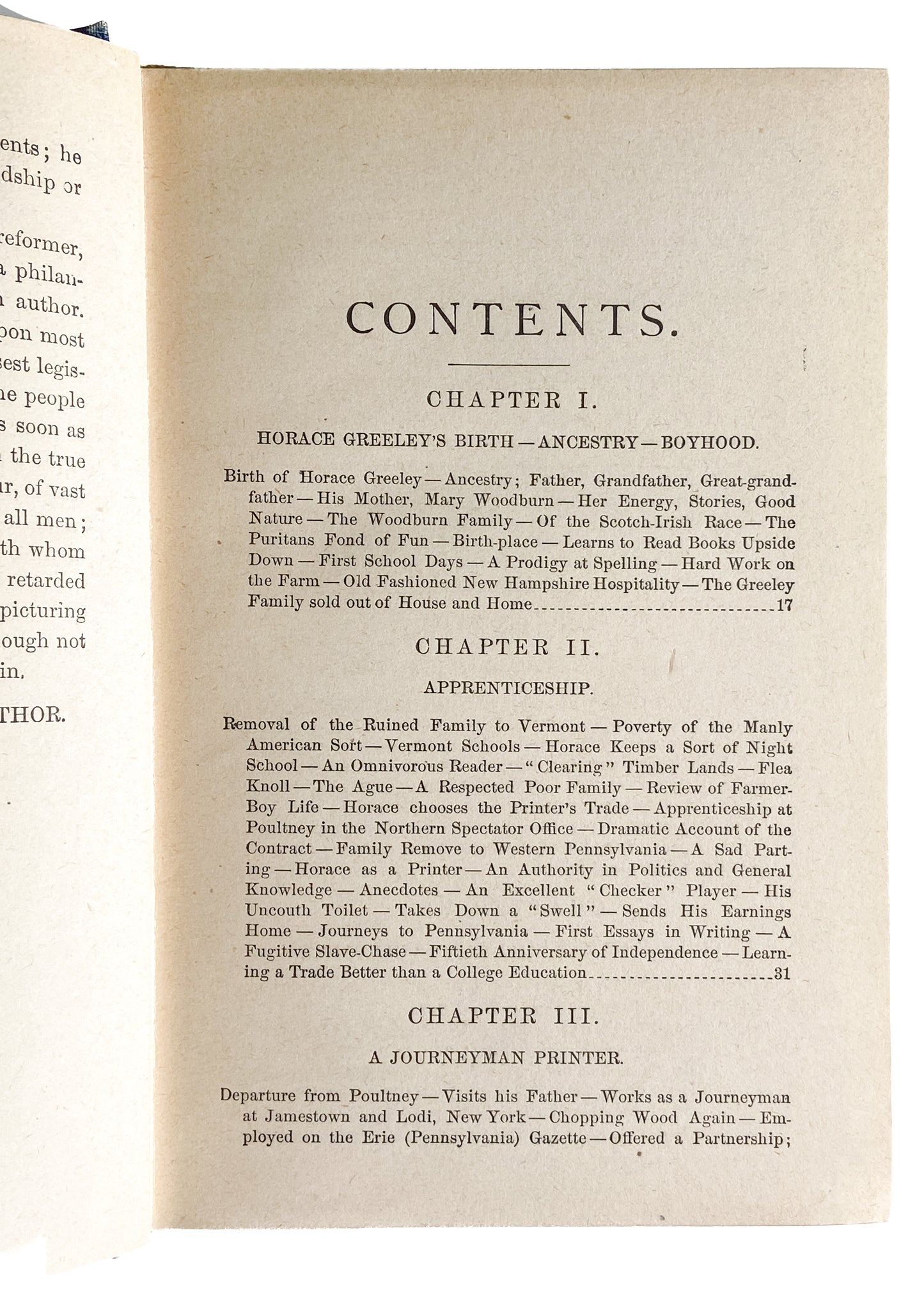 1890 HORACE GREELEY BIO. Extensive on Slavery, Abolition, Civil War, Underground Railroad, &c.