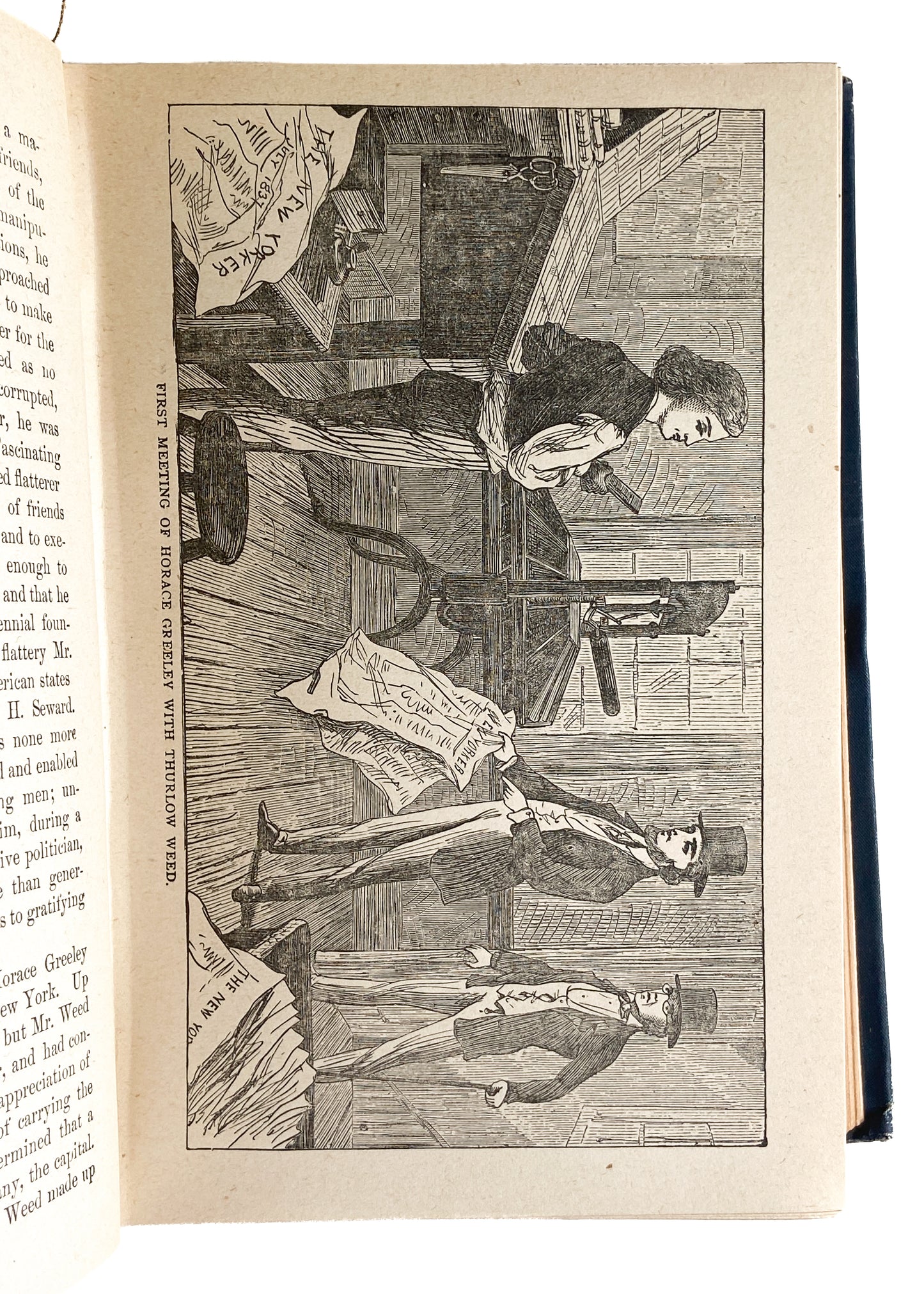 1890 HORACE GREELEY BIO. Extensive on Slavery, Abolition, Civil War, Underground Railroad, &c.