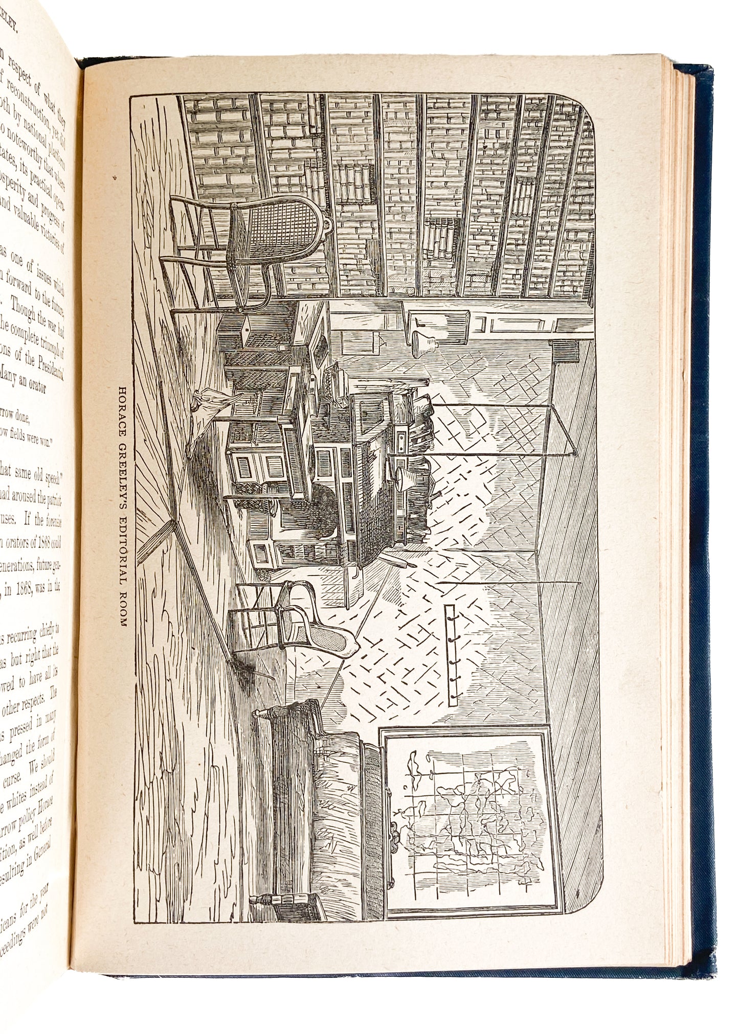 1890 HORACE GREELEY BIO. Extensive on Slavery, Abolition, Civil War, Underground Railroad, &c.