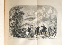 Load image into Gallery viewer, 1867 CIVIL WAR. Lavishly Illustrated Early History Focused on Soldier Life, Loss, Victories, etc.