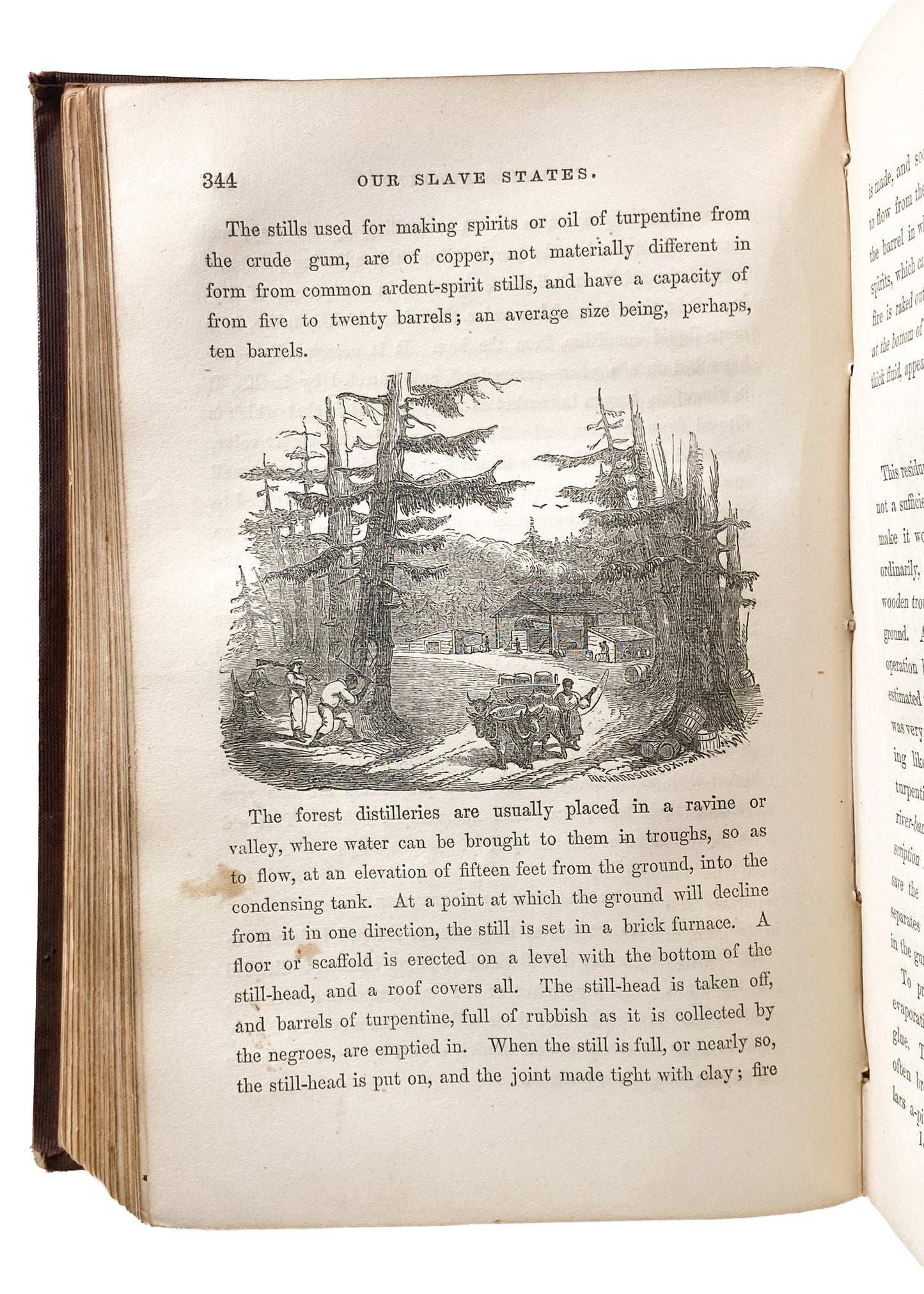 1857 SOUTHERN SLAVERY. Important Pre-War Anti-South Travelogue on Horrors of Slavery