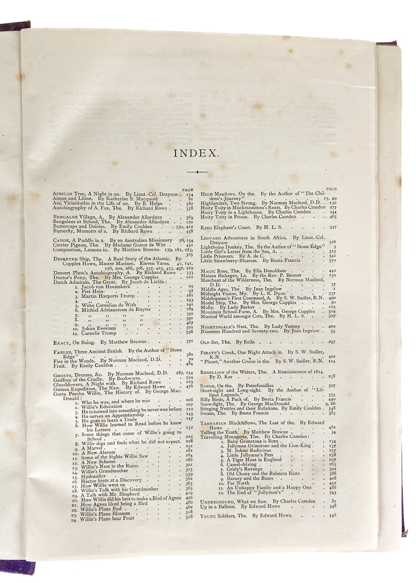 1872 GEORGE MACDONALD. Good Words for the Young [Mag]. Edited w/MacDonald Content!