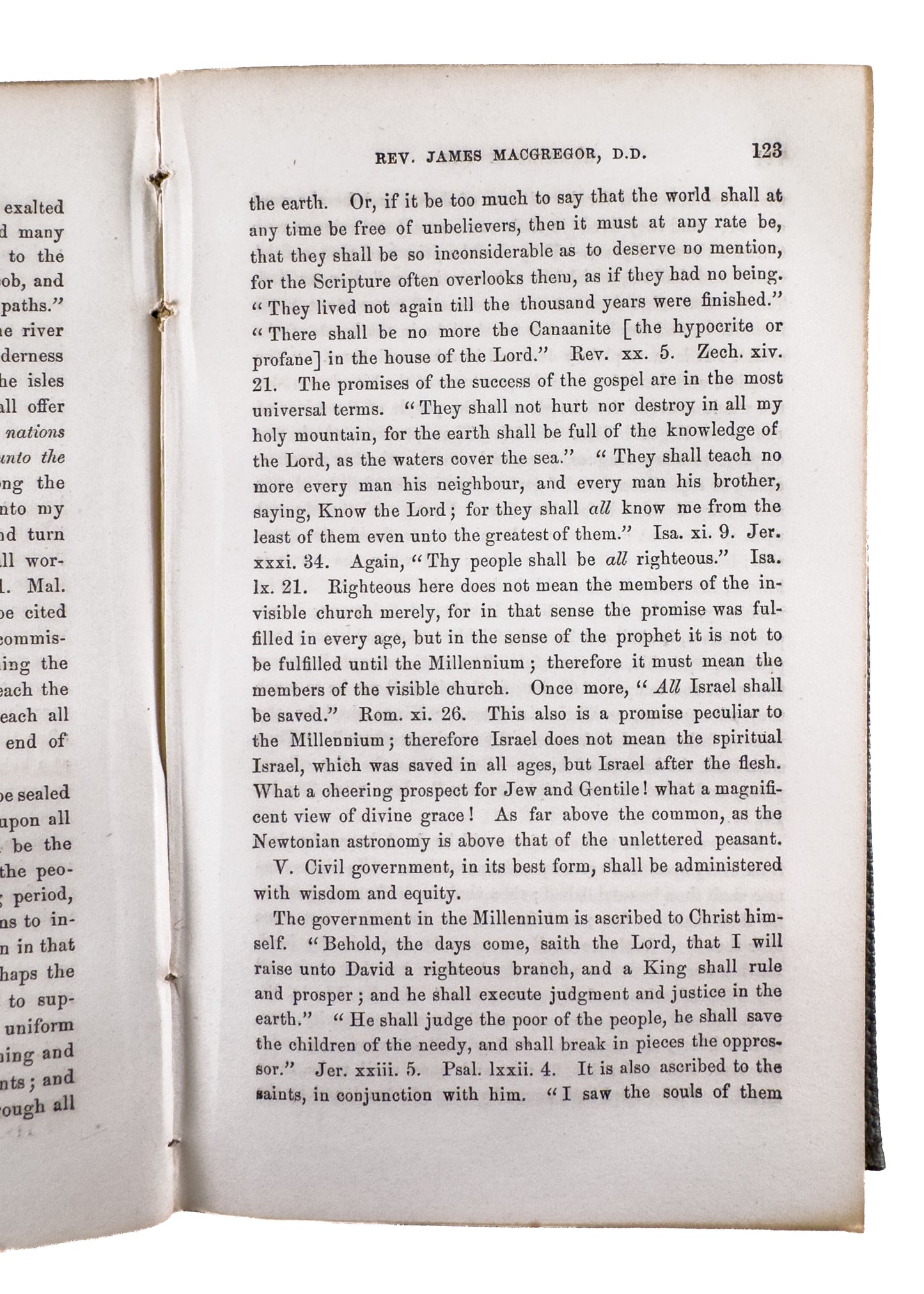 1788 / 1859 JAMES MACGREGOR. Letter to a Clergyman Urging Him to Free His Slaves.