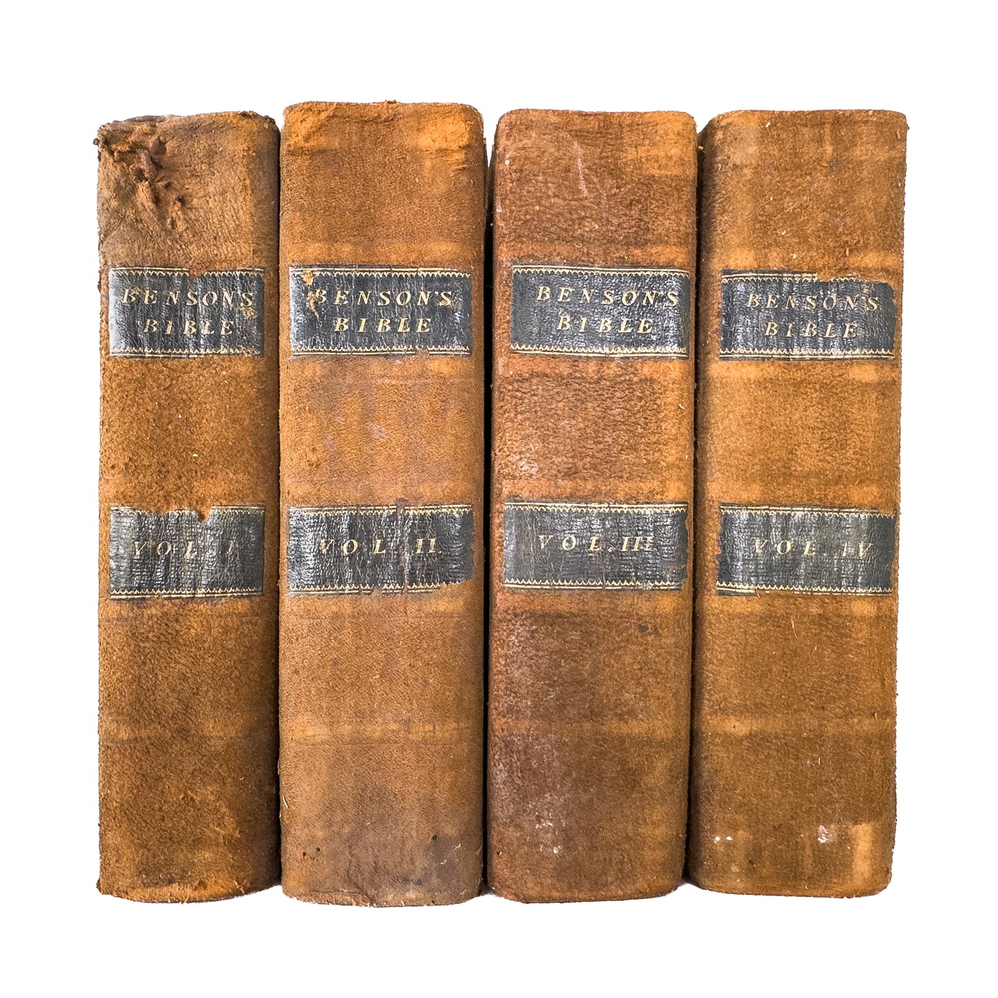 1810 METHODIST - JOSEPH BENSON. Commentary on the Holy Bible in Four Volumes.