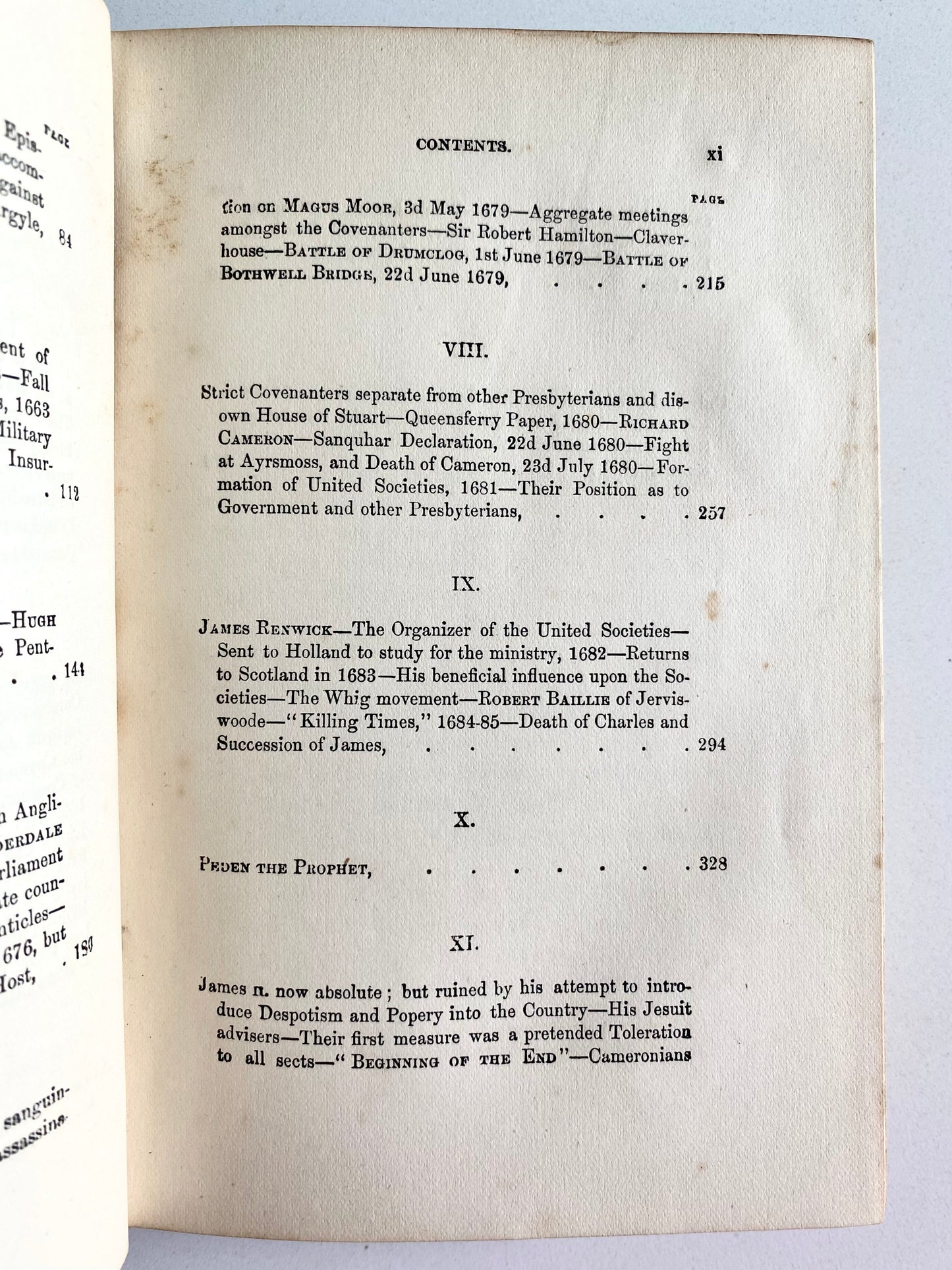 1868 JAMES DODDS. Fifty Years Struggle of the Scottish Covenanters. Fine Victorian Binding.