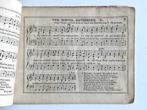 1860 J. W. DADMUN. The Eolian Harp. Hymnal for Sunday Schools & Band of Hope Temperance Meetings.