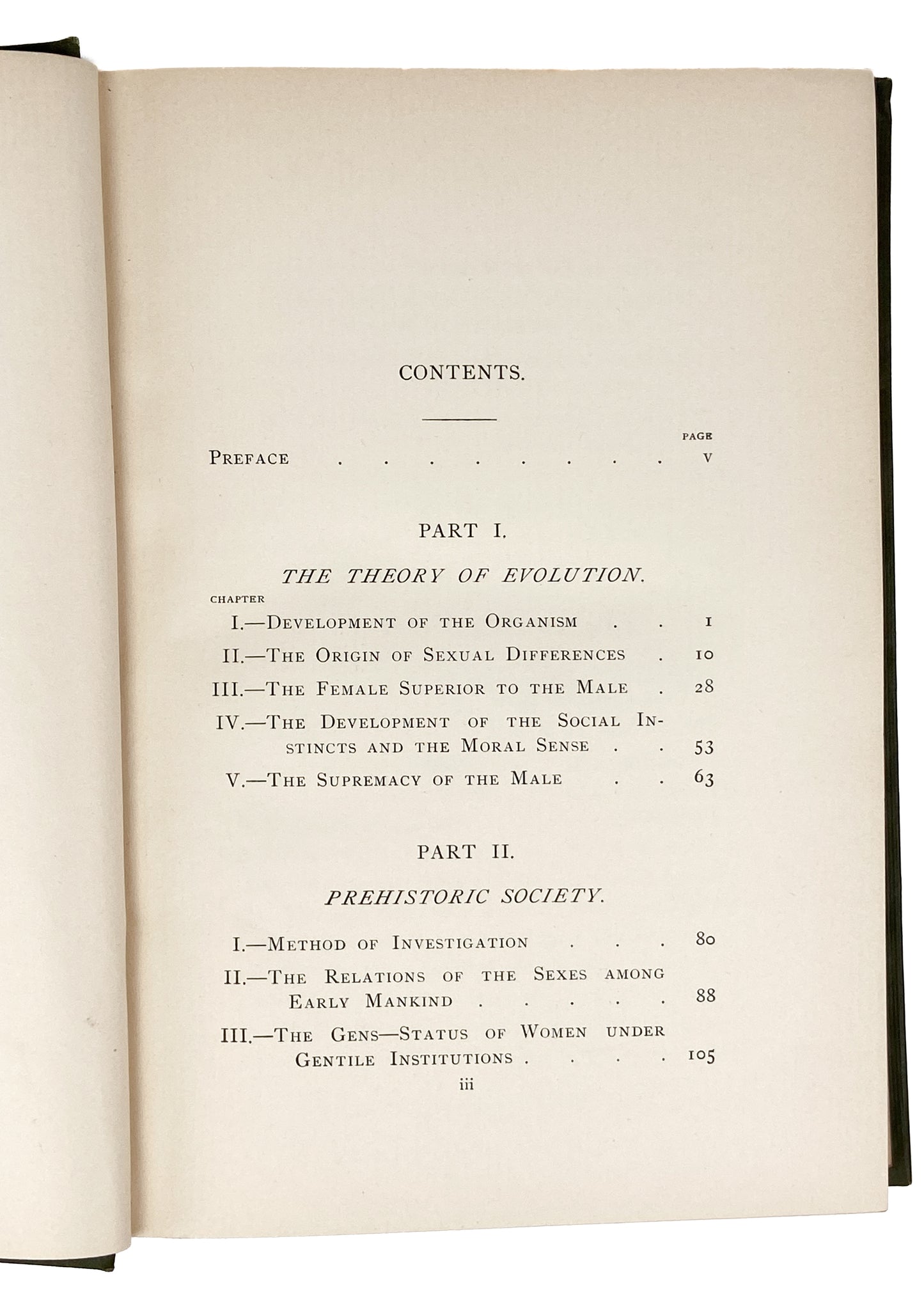 1894 ELIZA BURT GAMBLE. Woman Proved Superior to Man by Darwinian Evolution. Important Feminist Work.