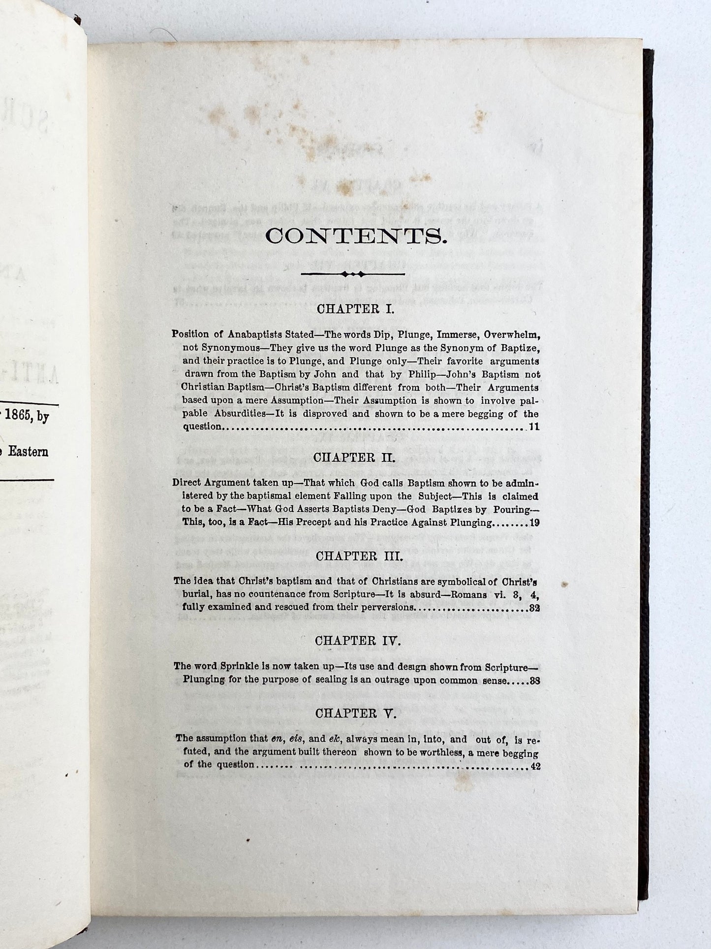 1865 JOHN LEVINGTON. Methodist Baptism Defended Against he Baptists & Unscriptural Novelties.