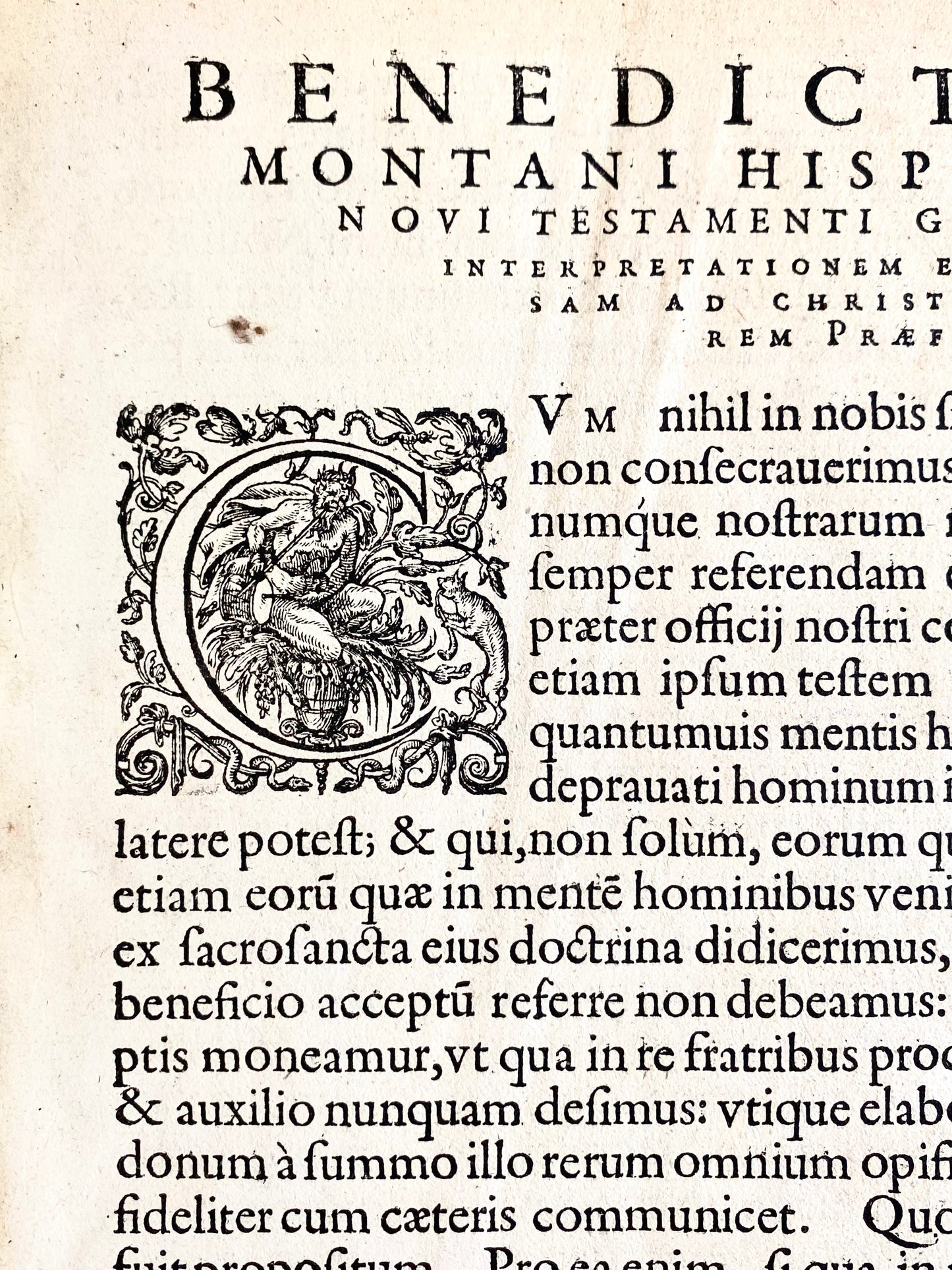 1572 CHRISTOPHER PLANTIN. Interlinear Old and New Testaments. The Greatest Biblical Printing of the Era.