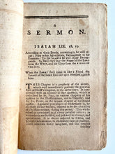 Load image into Gallery viewer, 1781 TIMOTHY DWIGHT. Important Sermon on Separation of Church and State during American Revolution.