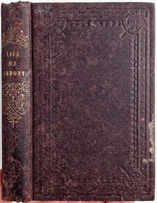 1850 BENJAMIN ABBOTT [b.1732] Biography of 18th Century American Methodist Circuit-Rider.