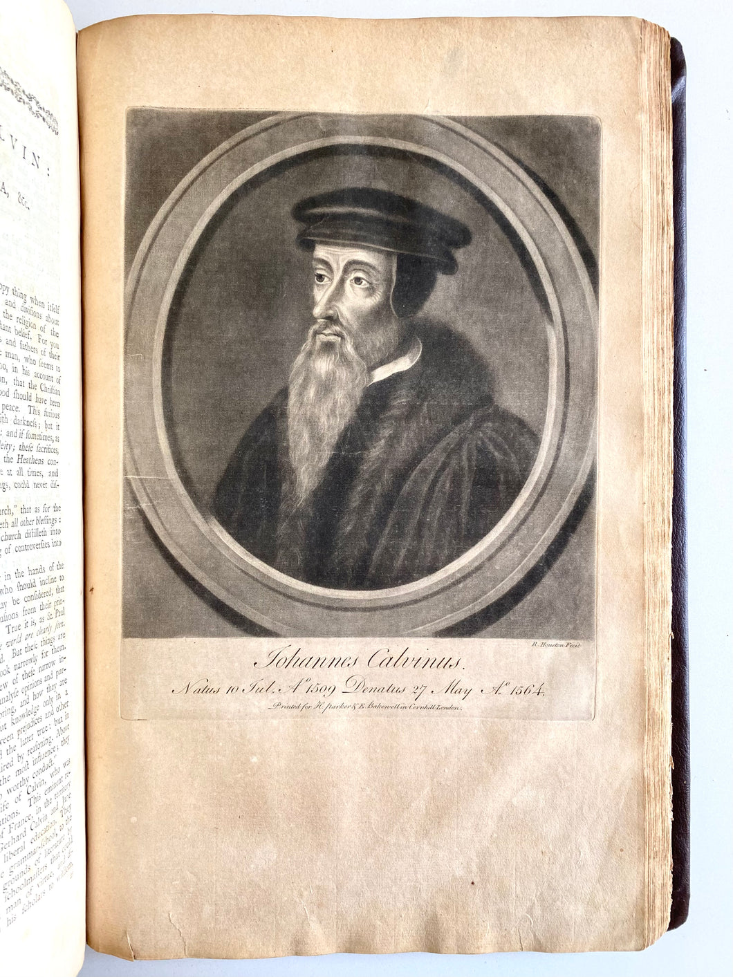 1759 REFORMERS. 21 Folio Size Engravings of John Calvin, John Wyclif, Martin Luther, &c.