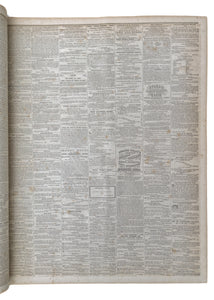 1861 CIVIL WAR. Entire Year of THE JERSEYMAN Newspaper. Abraham Lincoln, Slavery, Confederacy, &c