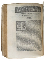 Load image into Gallery viewer, 1565 ANGELICO BUONRICCIO. Important Italian Reformation on Justification - Paul&#39;s Epistles with Over 150 Woodcut Devices.