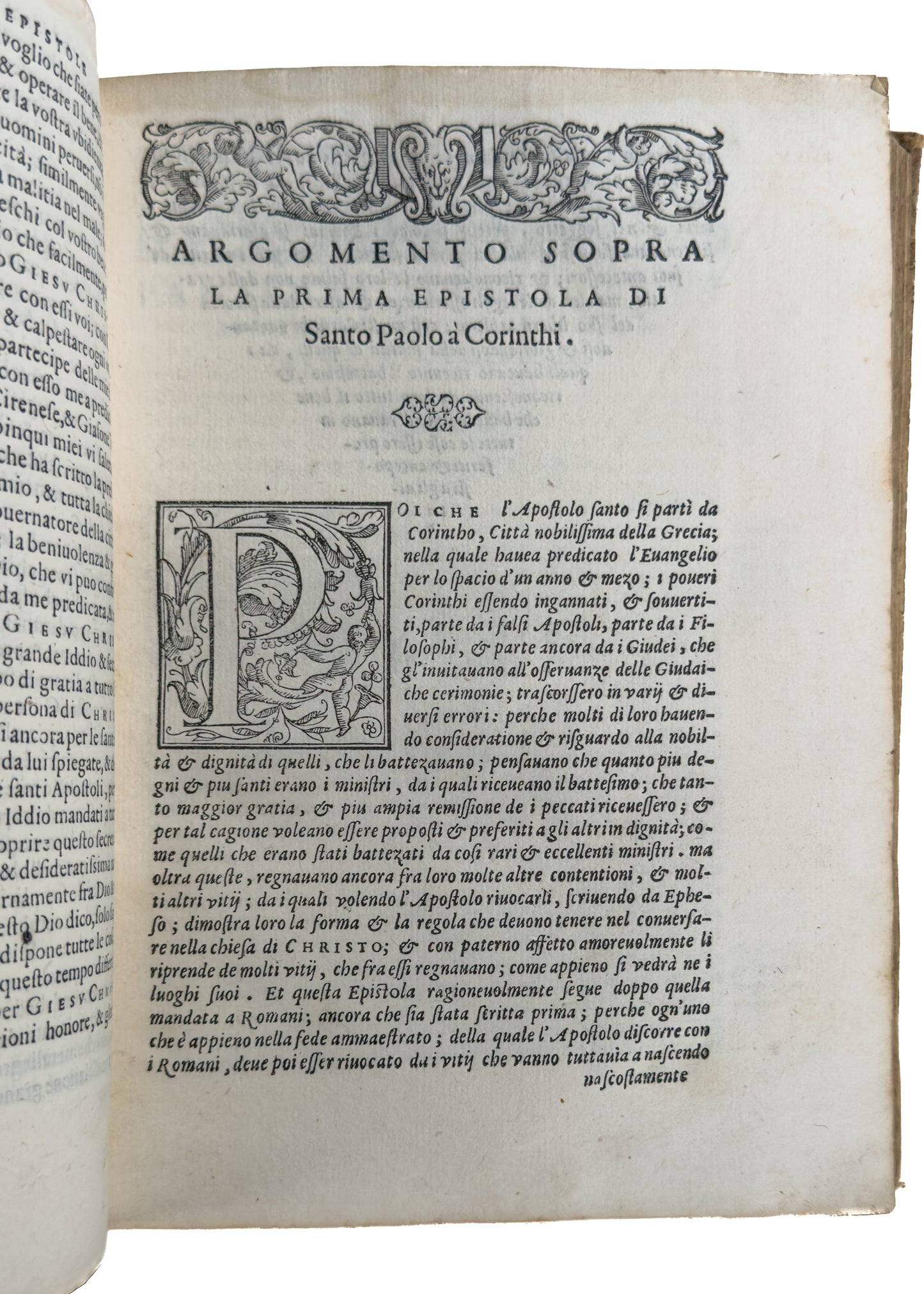 1565 ANGELICO BUONRICCIO. Important Italian Reformation on Justification - Paul's Epistles with Over 150 Woodcut Devices.