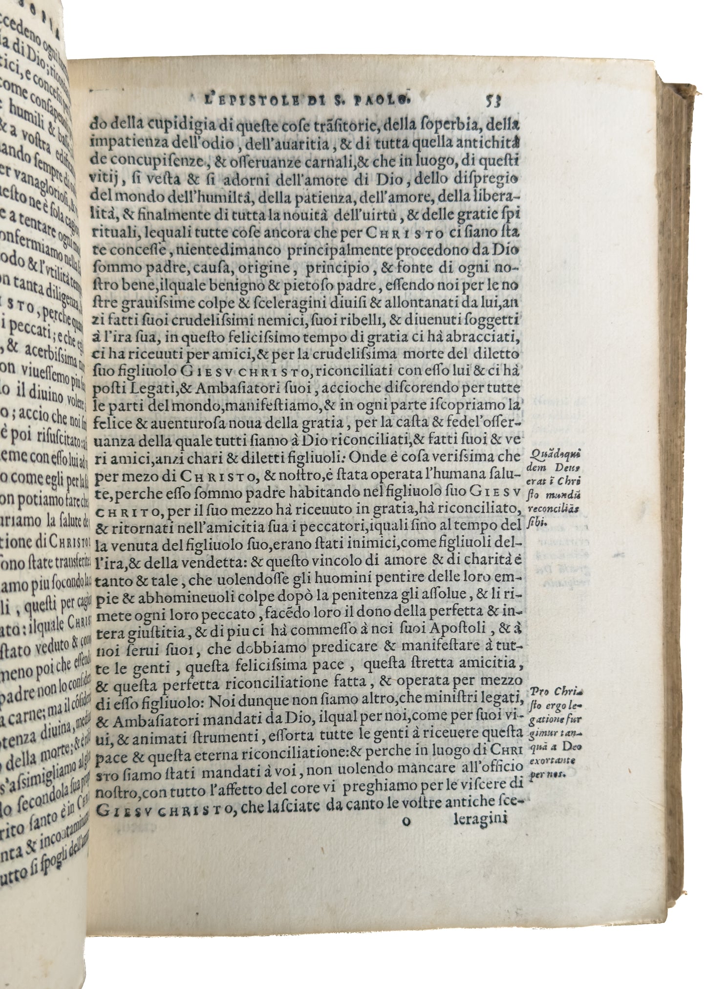 1565 ANGELICO BUONRICCIO. Important Italian Reformation on Justification - Paul's Epistles with Over 150 Woodcut Devices.