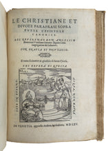 Load image into Gallery viewer, 1565 ANGELICO BUONRICCIO. Important Italian Reformation on Justification - Paul&#39;s Epistles with Over 150 Woodcut Devices.