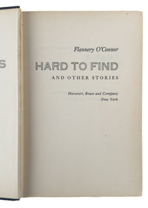 1955 FLANNERY O'CONNOR. A Good Man is Hard to Find. First Edition - Advance Copy.