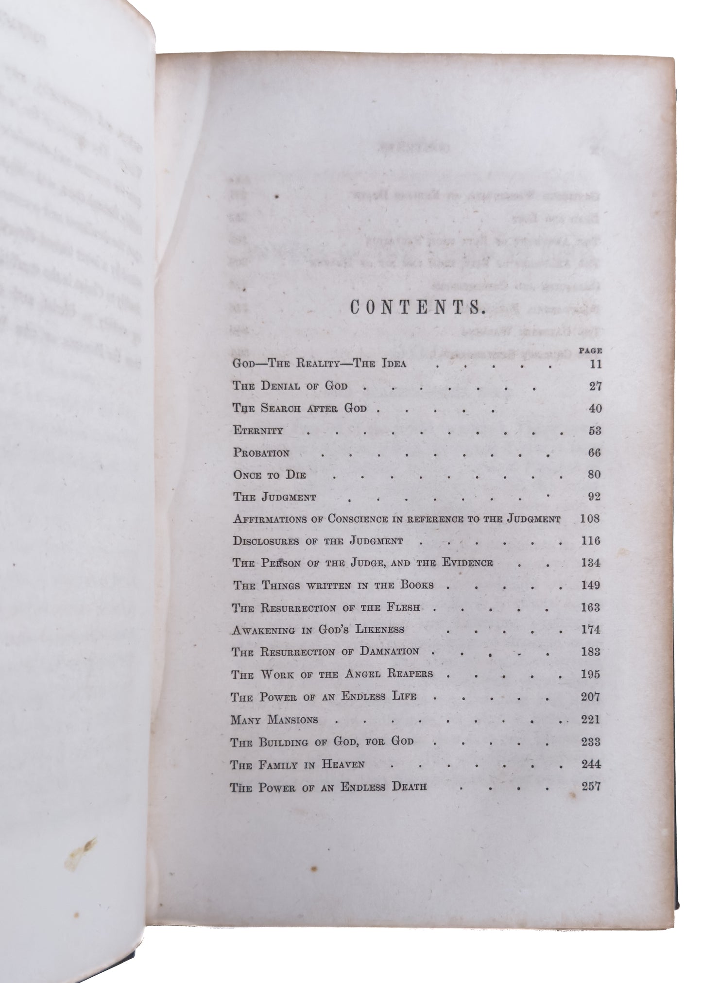 1853 GEORGE B. CHEEVER. Hebrews 6 and the Powers of the World to Come - Superb Copy.