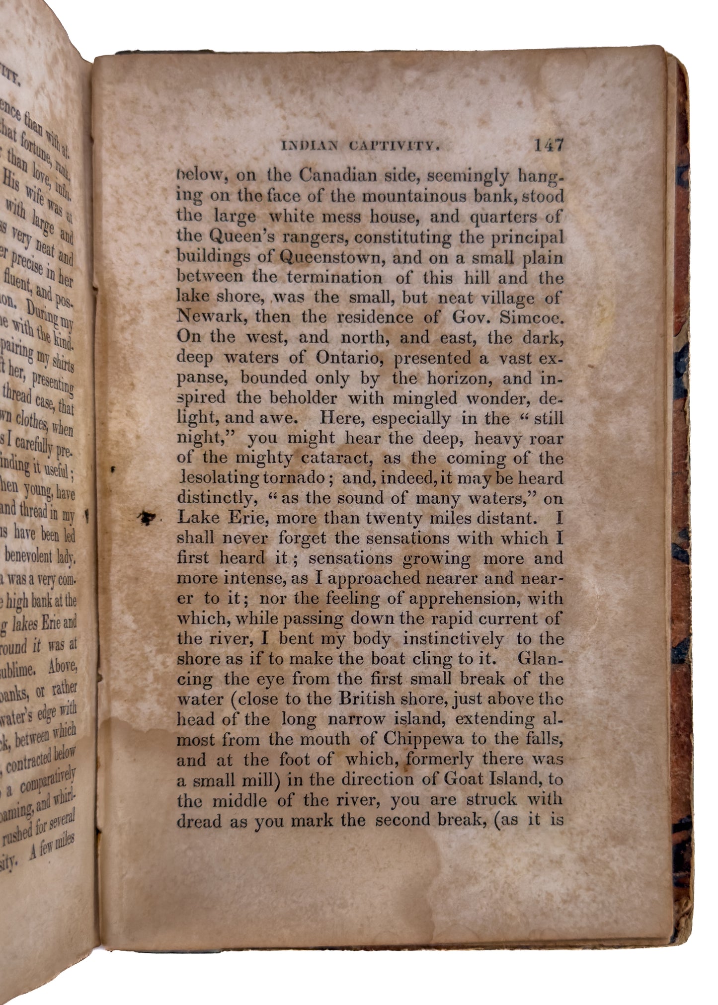 1852 CAPTURED BY INDIANS. True Narrative of the Capture of O. M. Spencer by the Indians of Cincinnati