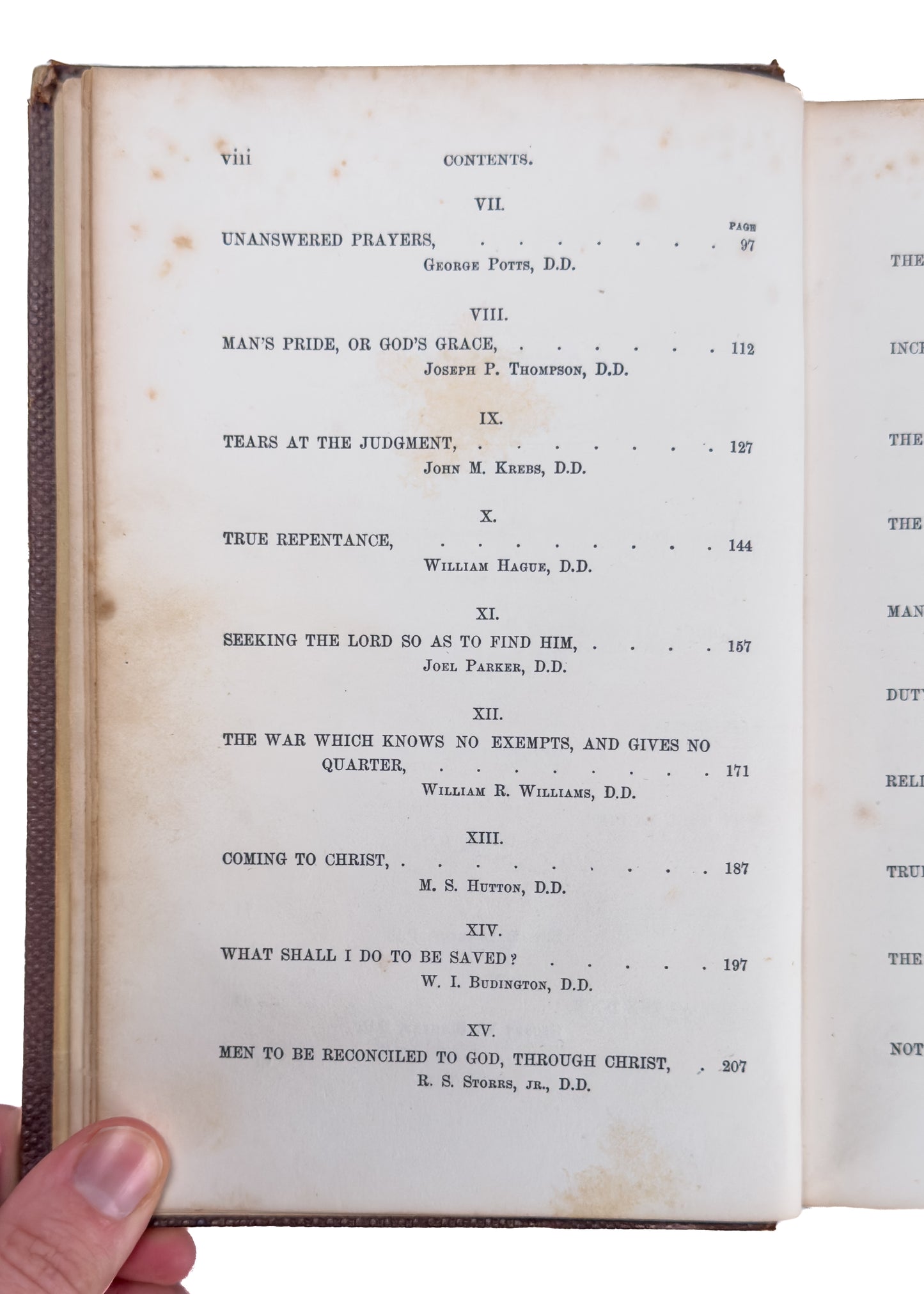 1858 PRAYER REVIVAL. The New York Pulpit of the Revival of 1858. J. W. Alexander, T. L. Cuyler, etc.,