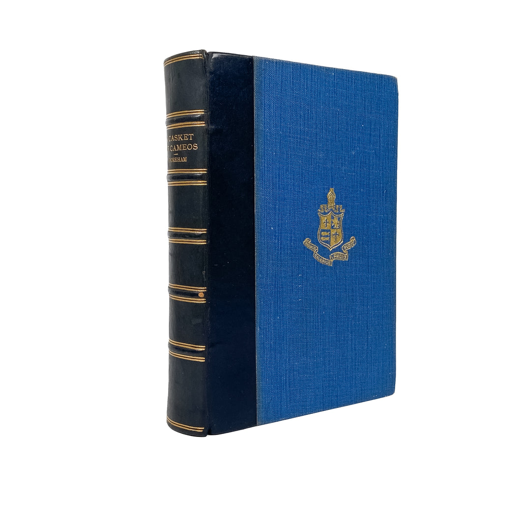 1926 F. W. BOREHAM. A Casket of Cameos in Fine Period Prize Leather Binding.