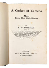 Load image into Gallery viewer, 1926 F. W. BOREHAM. A Casket of Cameos in Fine Period Prize Leather Binding.
