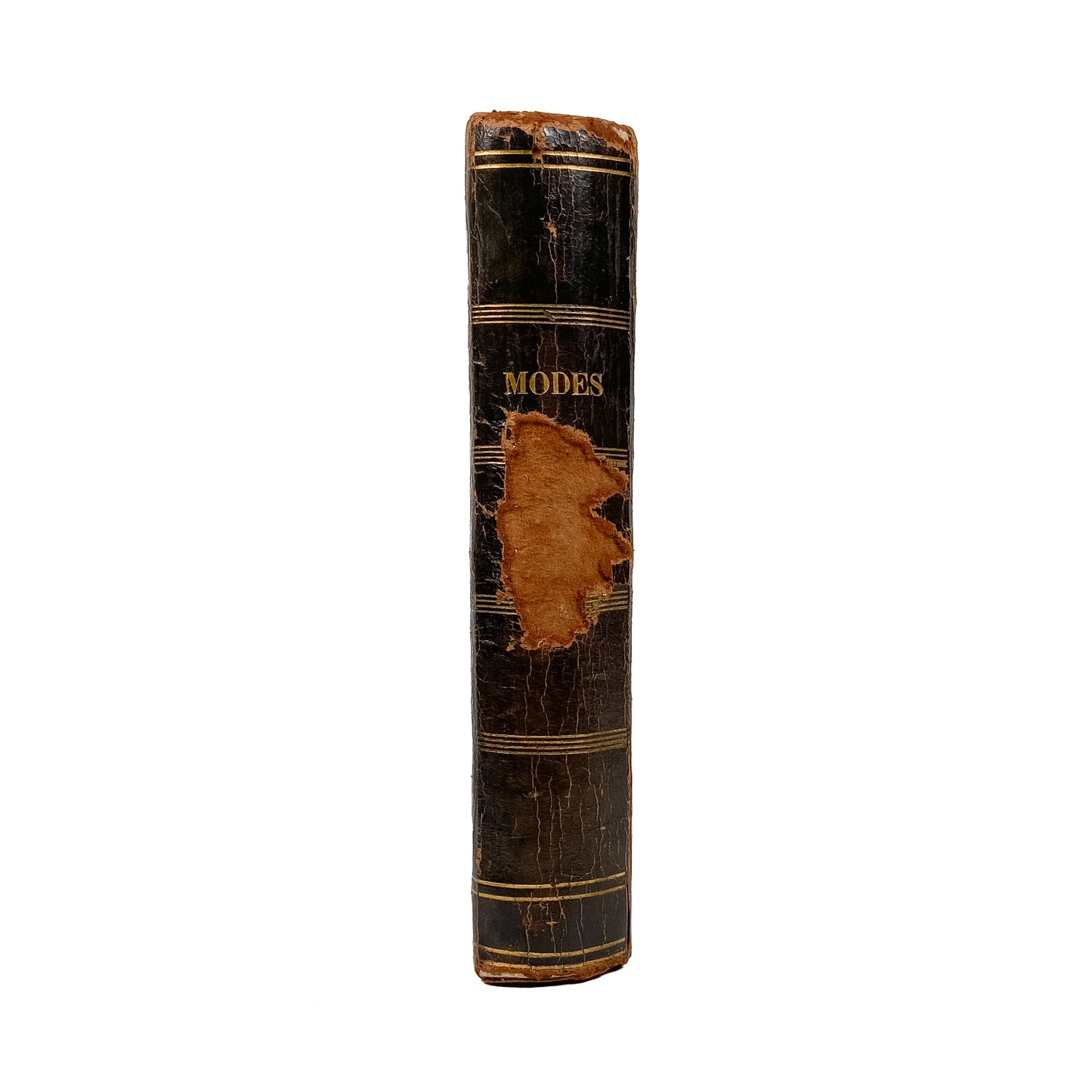 1860's HAND-COLORED FASHION. Custom Binding of 110 Hand-Colored French Fashion Designs.