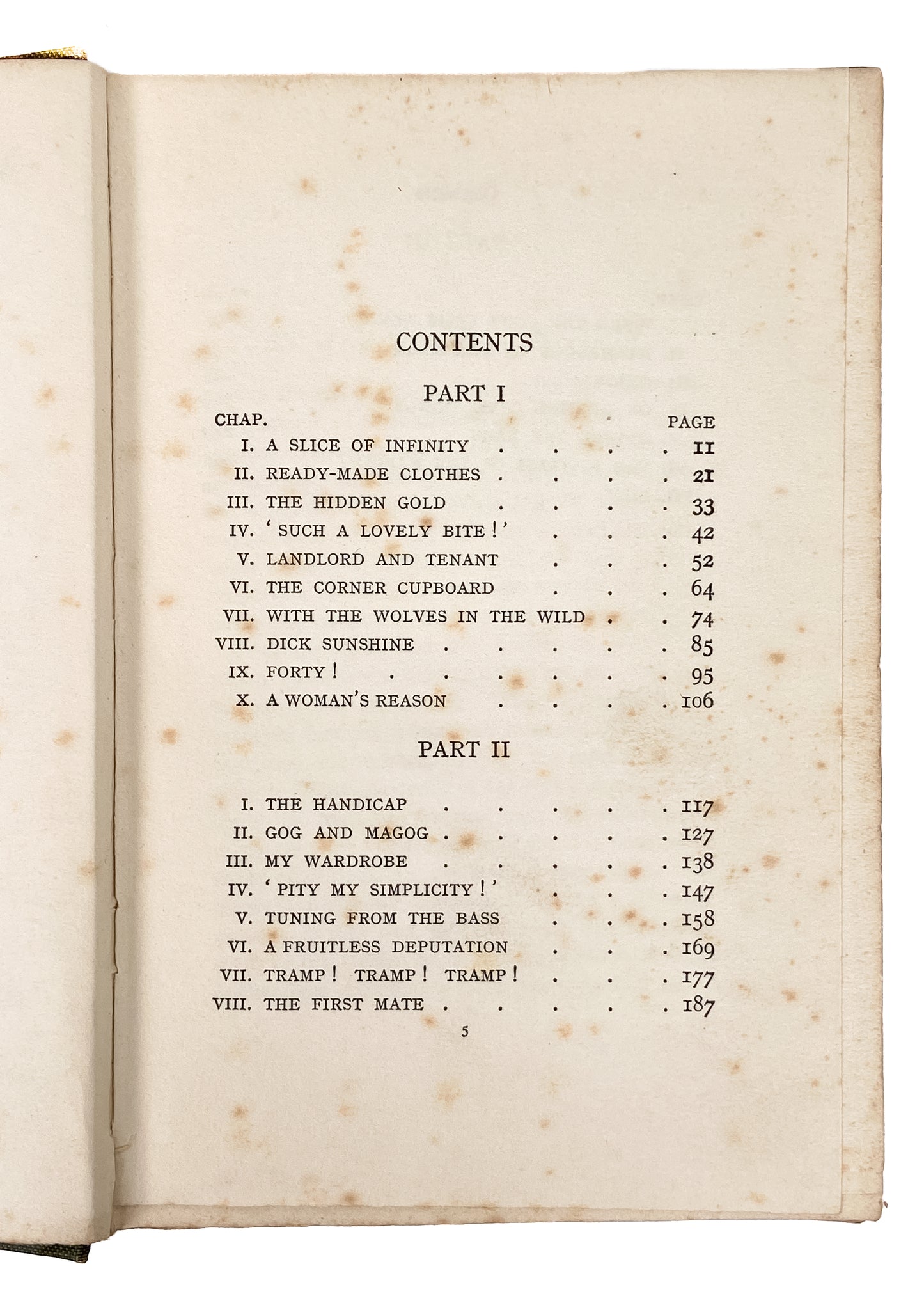 1915 F. W. BOREHAM. Mushrooms on the Moor. First Edition.