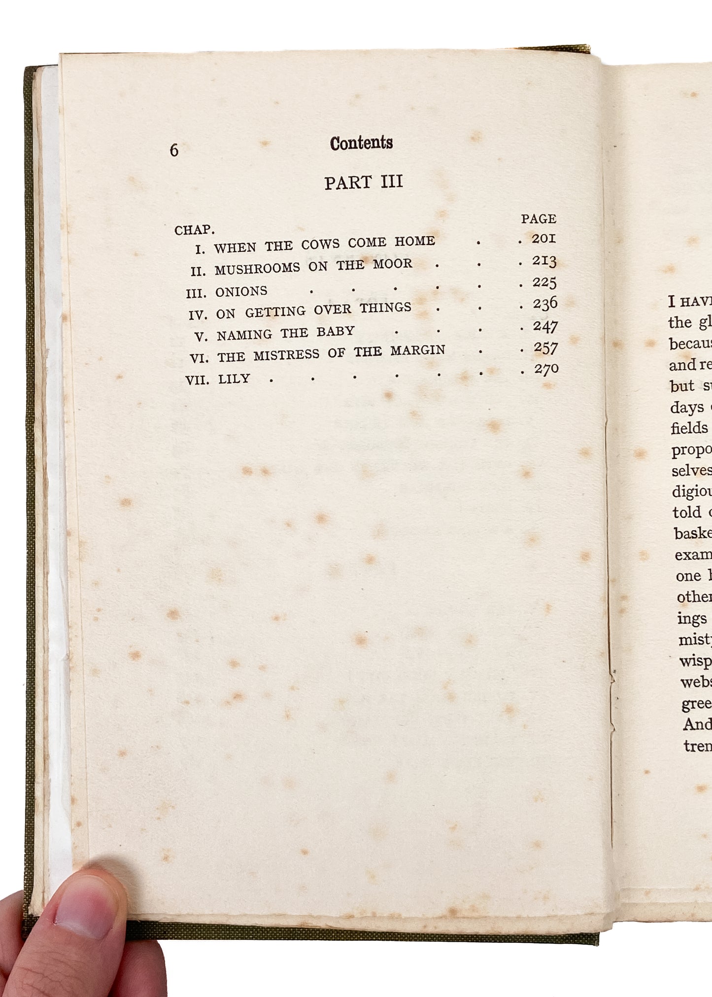 1915 F. W. BOREHAM. Mushrooms on the Moor. First Edition.