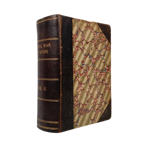 1861-1917 CIVIL WAR. 1000pp Sammelband of First-Hand, Primary Resource Accounts of War.