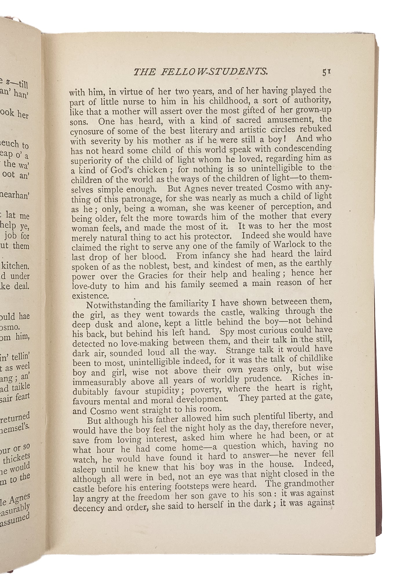 1890 GEORGE MACDONALD. Castle Warlock. A Homely Romance. Nice Early Edition.