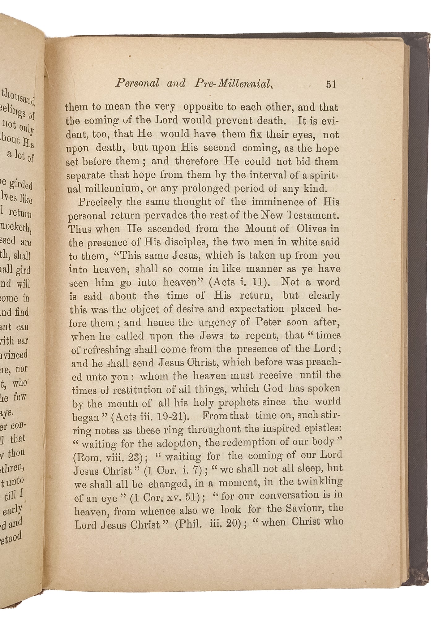 1885 [PREMILLENNIALISM & DISPENSATIONALISM] Papers Read at the Niagara Prophetic Conference.