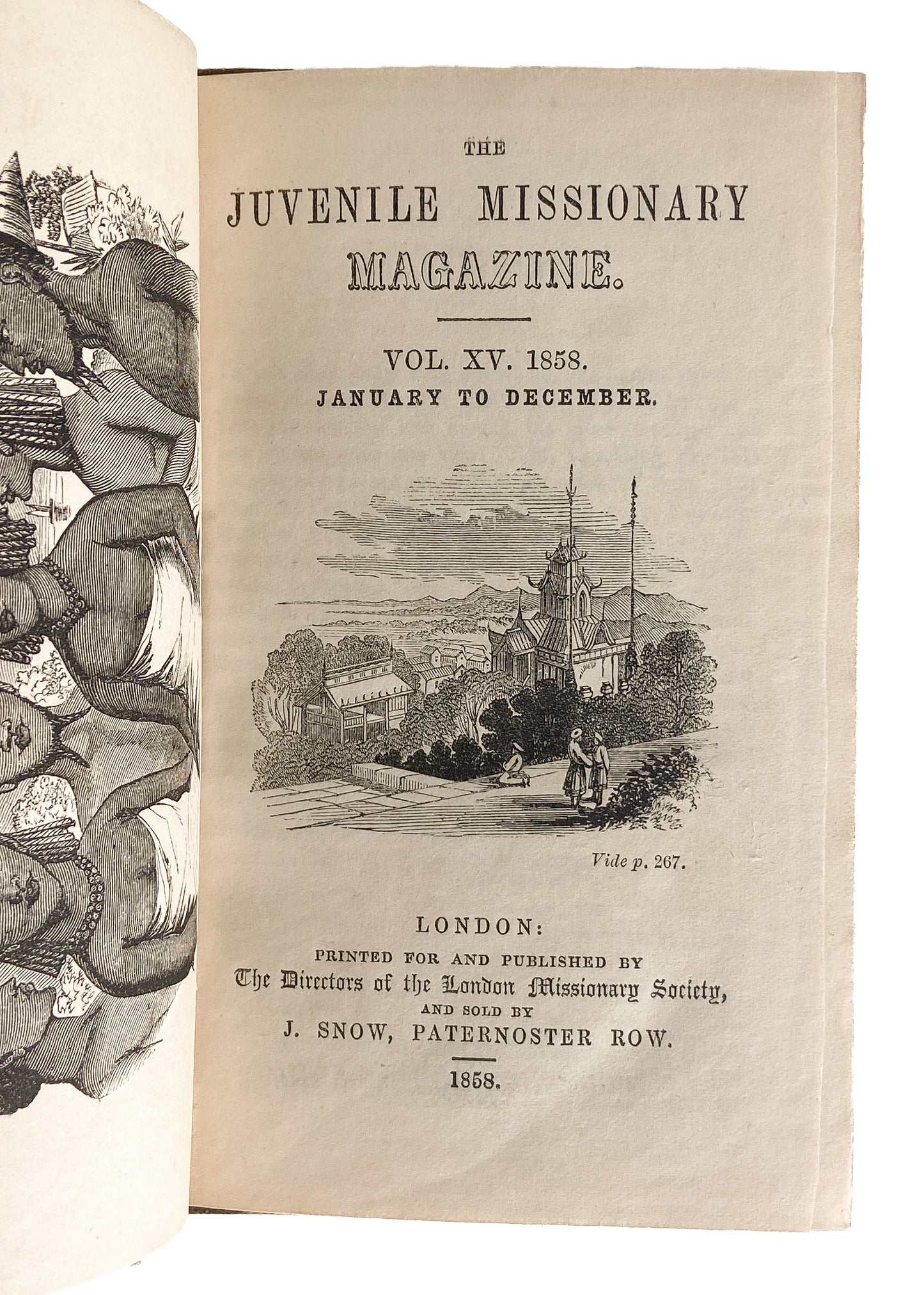 1858 JUVENILE MISSIONARY MAGAZINE. Slave Trade, Chinese Cruelty, David Livingstone, etc,.